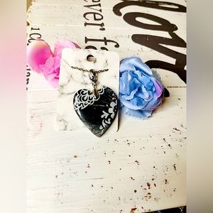 Beautiful handmade polymer clay necklace